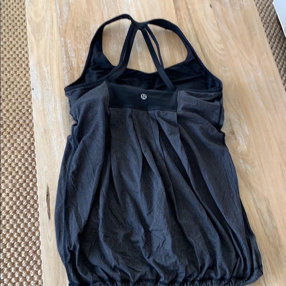 Lululemon workout too with built in bra